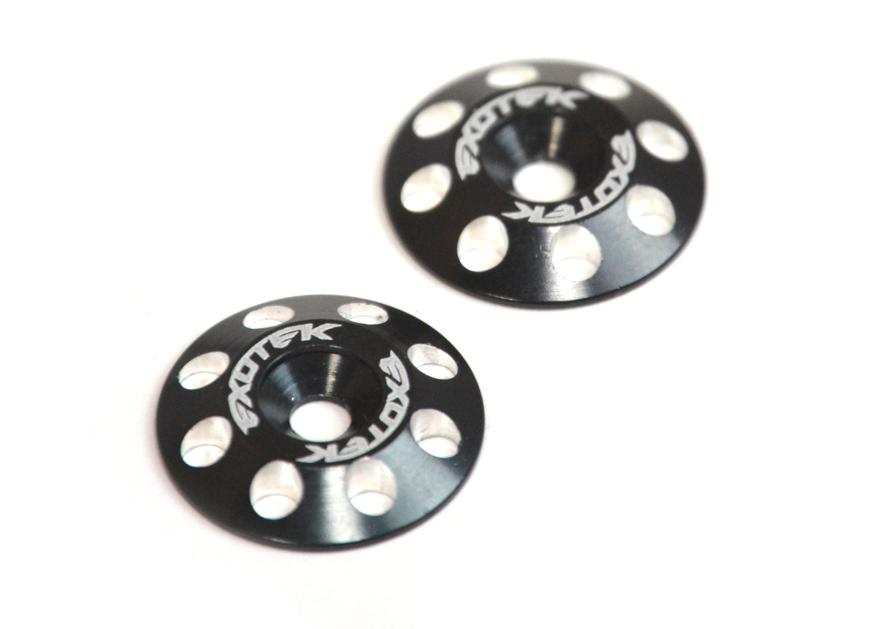 Exotek Flite V2 16mm Aluminum Wing Buttons (2) - Assorrted Colours