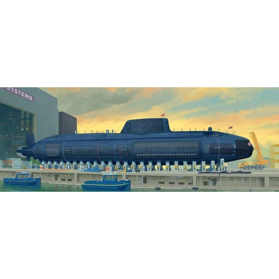 HMS Astute 1/144 Model Submarine Kit #5909 by Trumpeter
