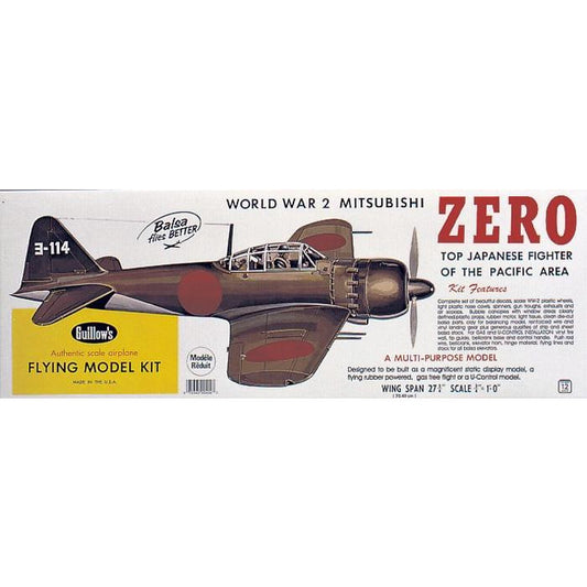 Guillows Mitsubishi Zero (27 5/8")