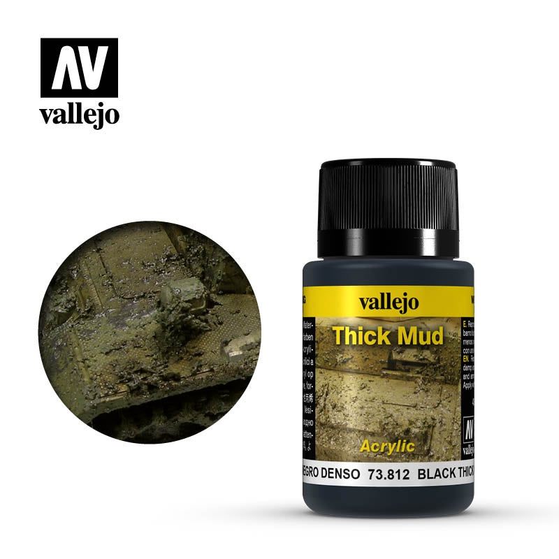 VAL73812 Weathering Effects - Black Thick Mud (40ml)