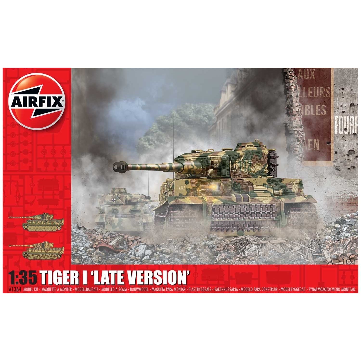Tiger I "Late Version" 1/35 by Airfix