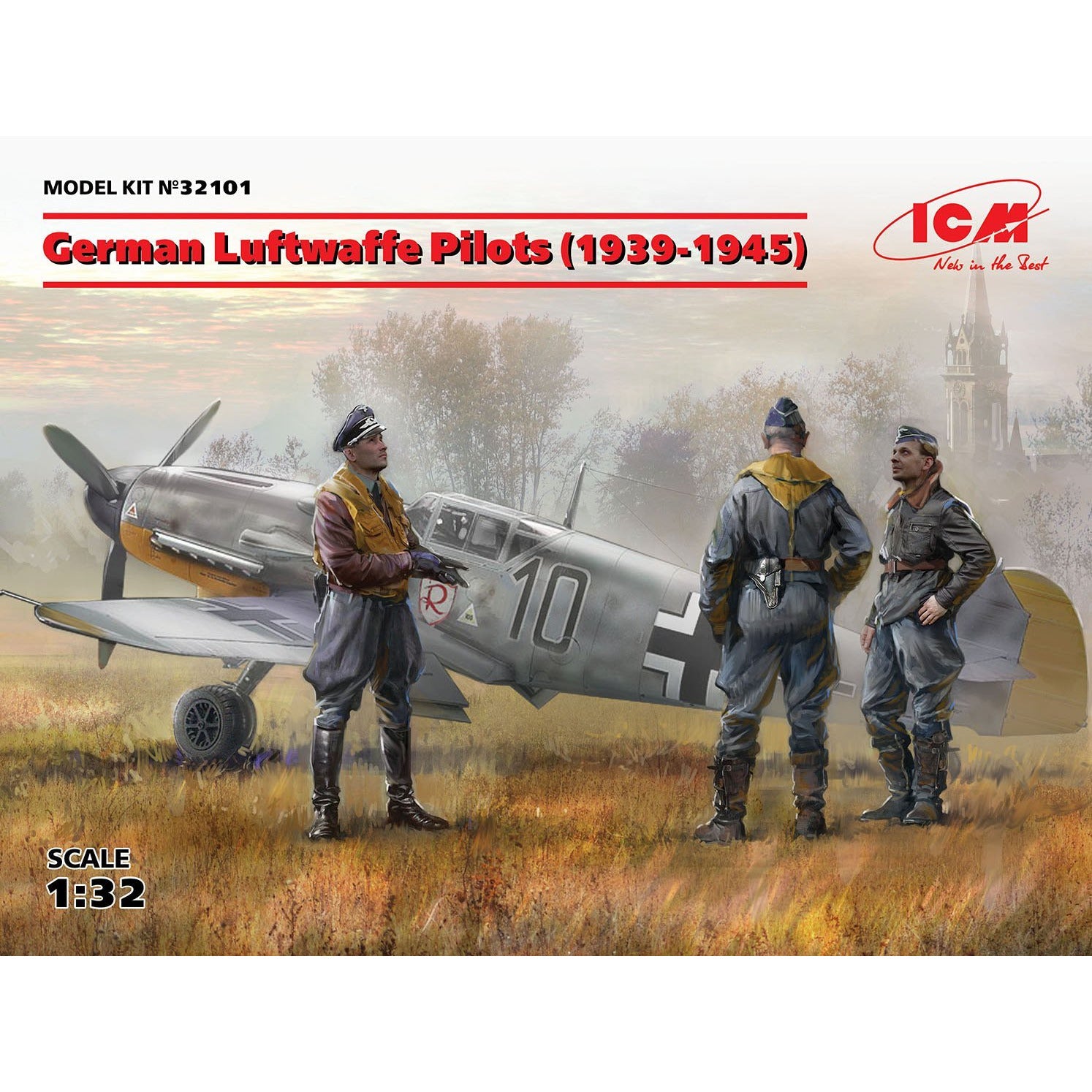 German Luftwaffe Pilots (1939-1945) 1/32 by ICM