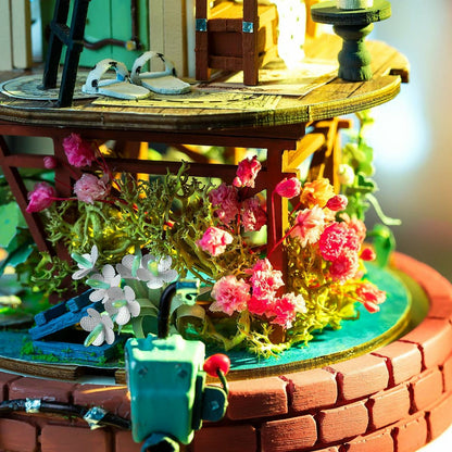 Domed Loft DIY Glass Dollhouse - Mysterious World Series