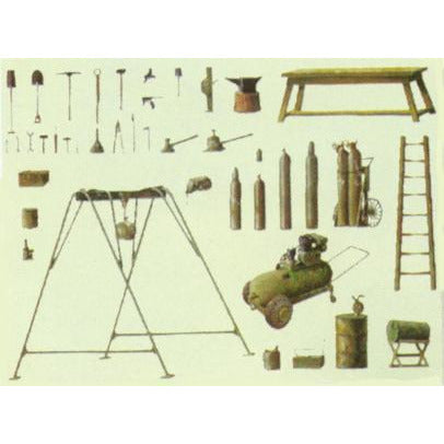 WWII Field Tool Shop 1/35 by Italeri