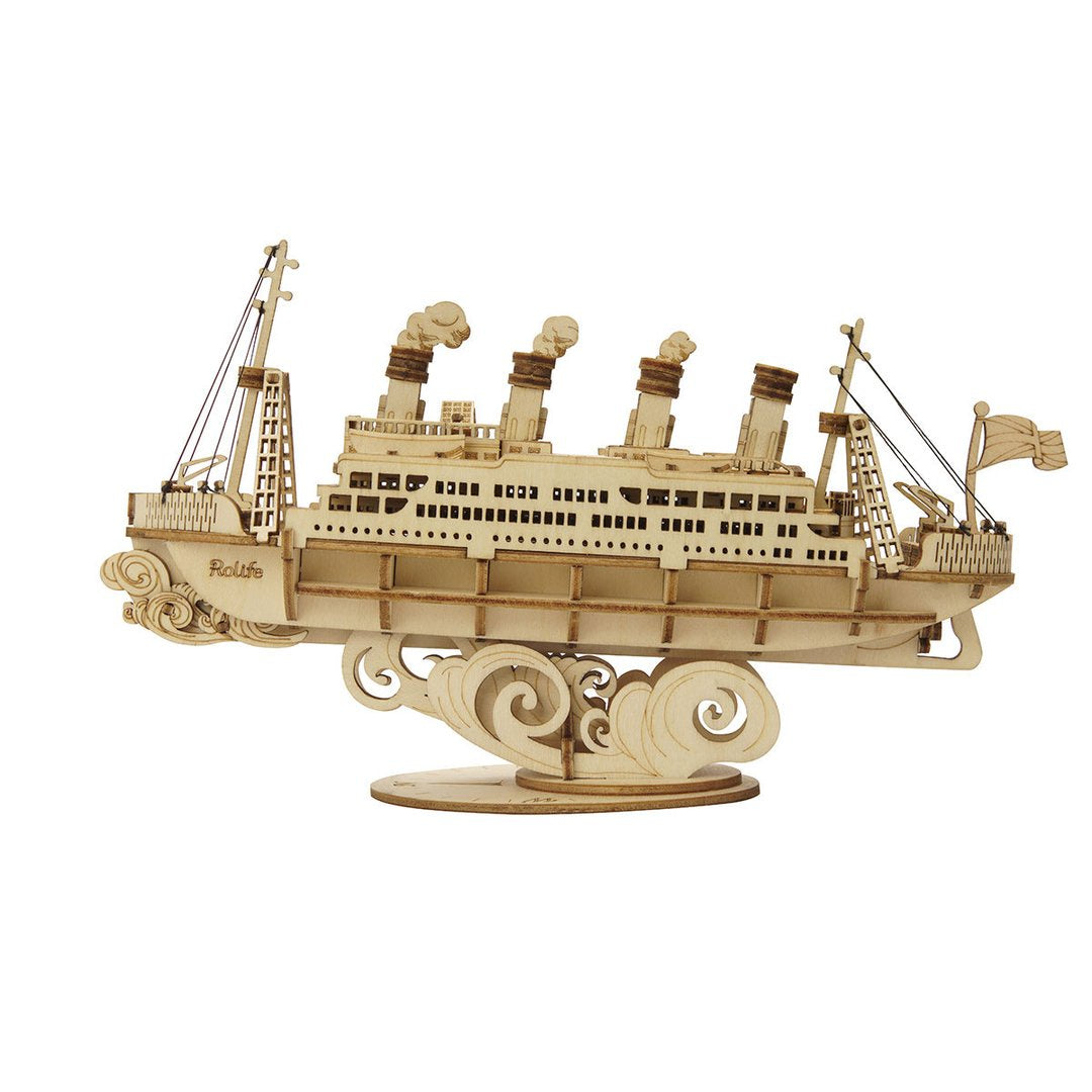 Rolife Cruise Ship Model 3D Wooden Puzzle TG306