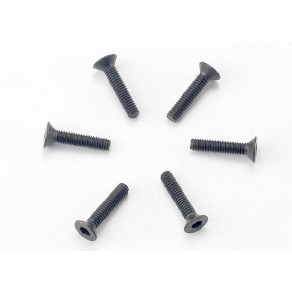 Traxxas 2.5X12mm Flat Head Screws (6) TRA2526