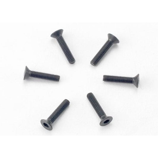 Traxxas 2.5X12mm Flat Head Screws (6) TRA2526