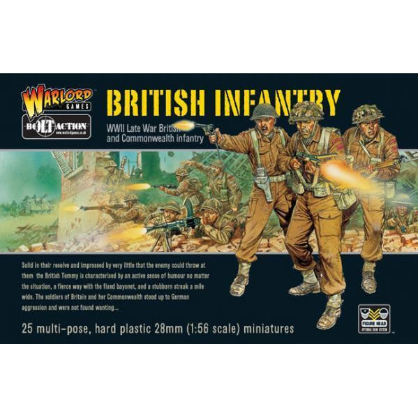 Bolt Action British Infantry 1/56 WLG-402011006 by Warlord Games