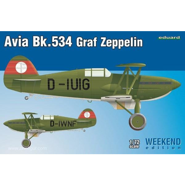 Avia Bk.534 Graf Zeppelin (Weekend Edition) 1/72 by Eduard