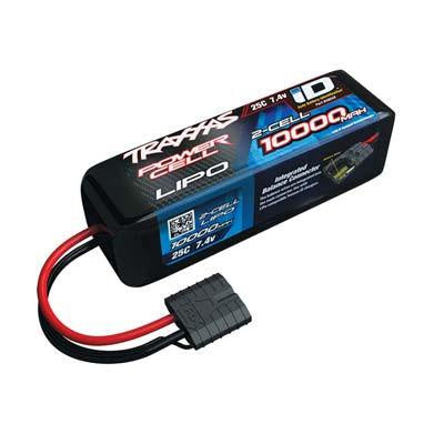 Traxxas 10000mAh 2S 7.4V 25C LiPo ID Connector Soft Case