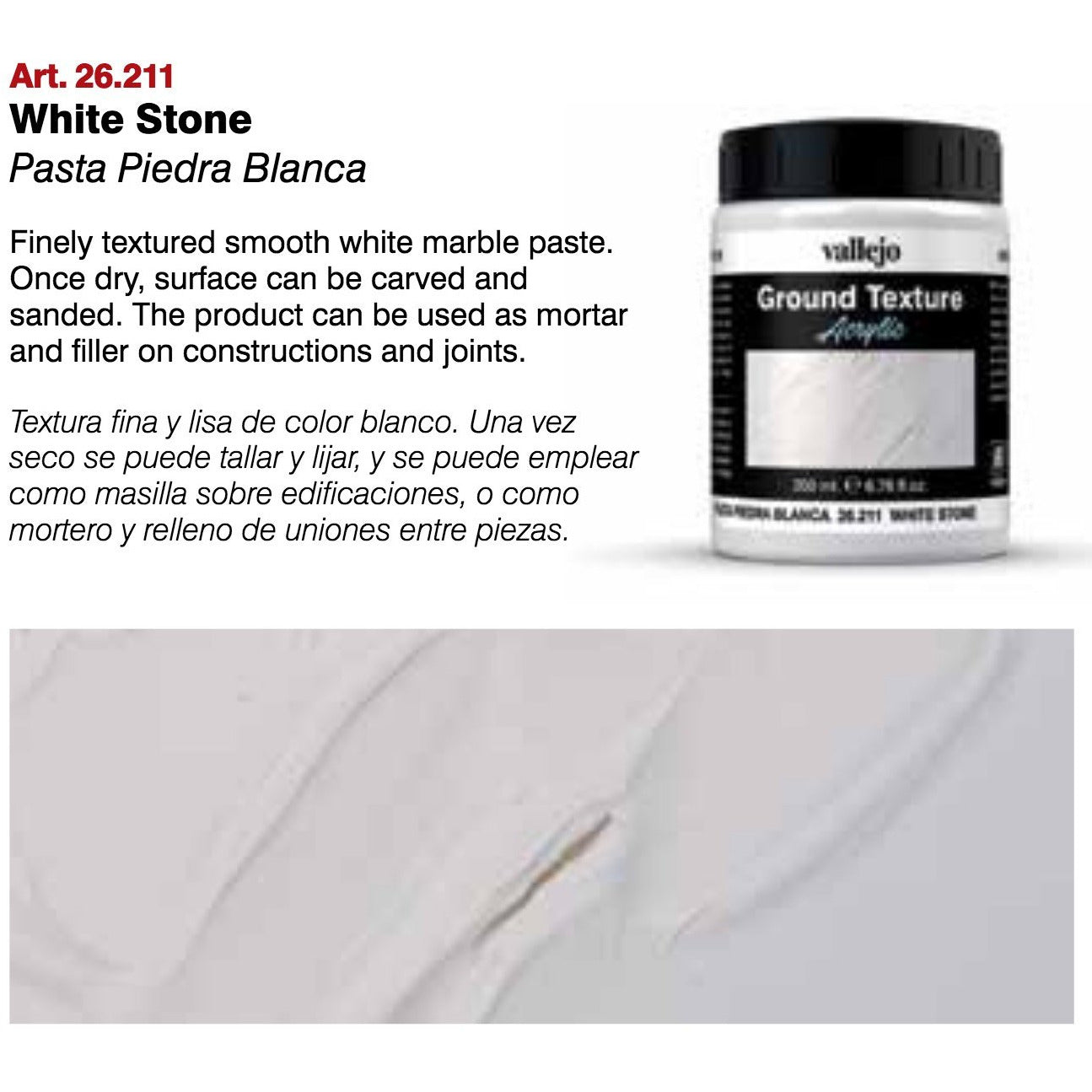 VAL26211 White Stone (200ml)