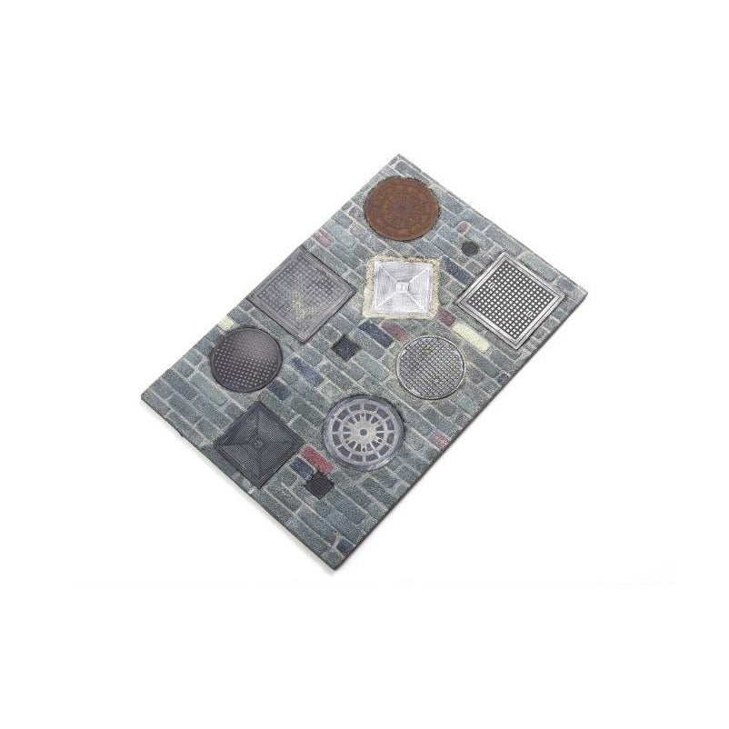 Manhole Covers (x8) #35031 1/35 by Matho Models