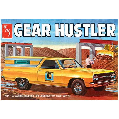 1965 Chevrolet el Camino Gear Hustler 1/25 Model Car Kit #1096 by AMT