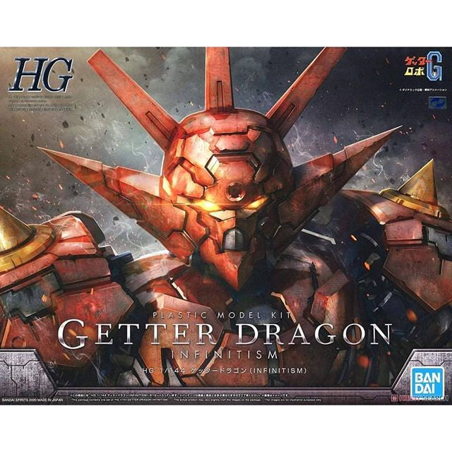 Getter Dragon 1/144 Infinitism #5060430 Action Figure Model Kit by Bandai
