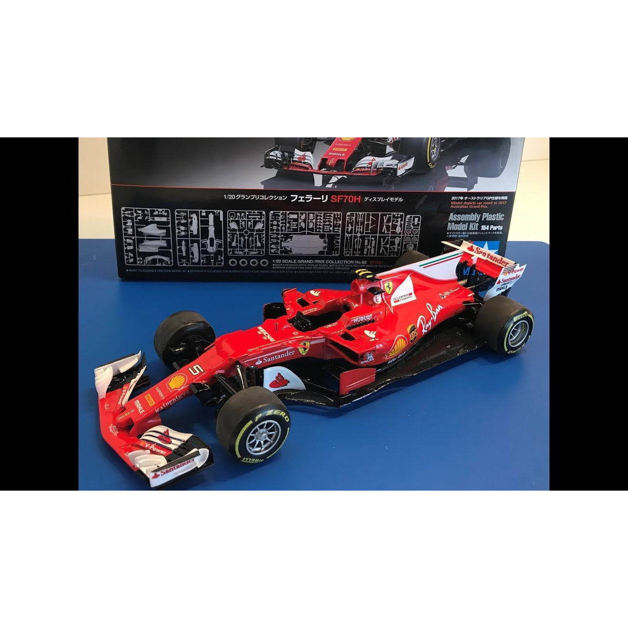 SF70H Ferrari 1/20 by Tamiya