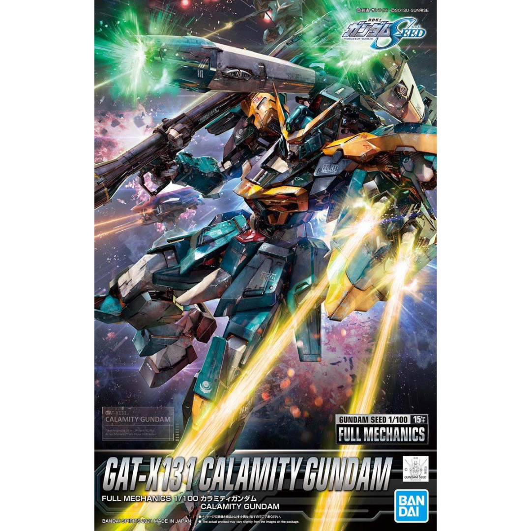 Full Mechanics 1/100 SEED #01 GAT-X131 Calamity Gundam #5061662 by Bandai