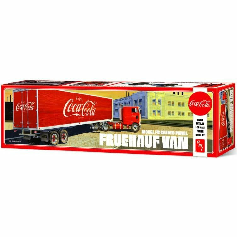 Fruehauf Bead Van [Coca-Cola] 1/25 by AMT