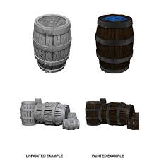D&D Unpainted Mini - Barrel/Pile of Barrels 73361