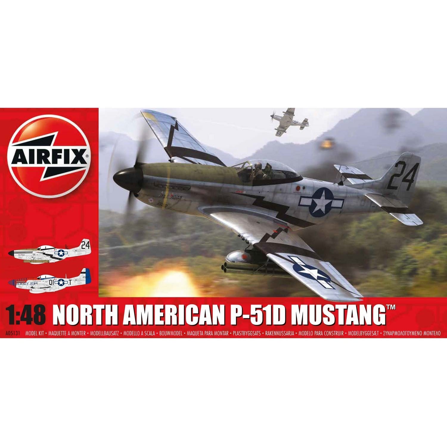 P-51 Mustang 1/48 #05131 by Airfix