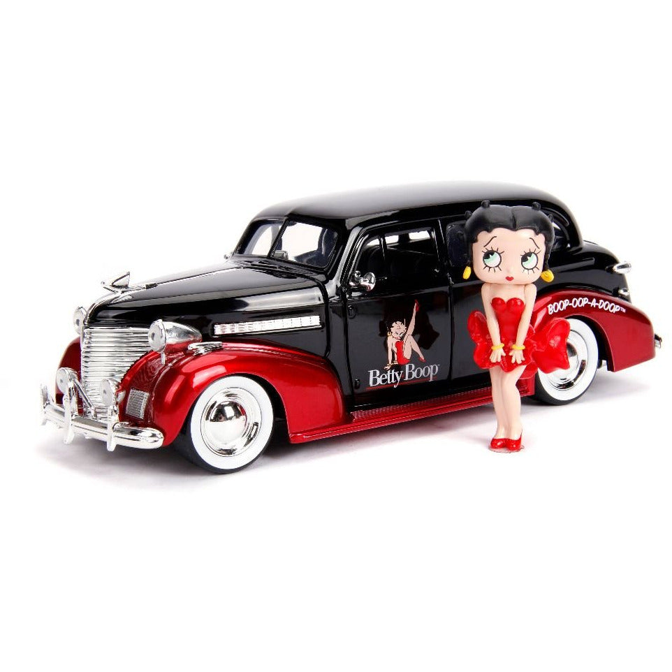 Jada 1/24 "Hollywood Rides" 1939 Chevy Master Deluxe Betty Boop