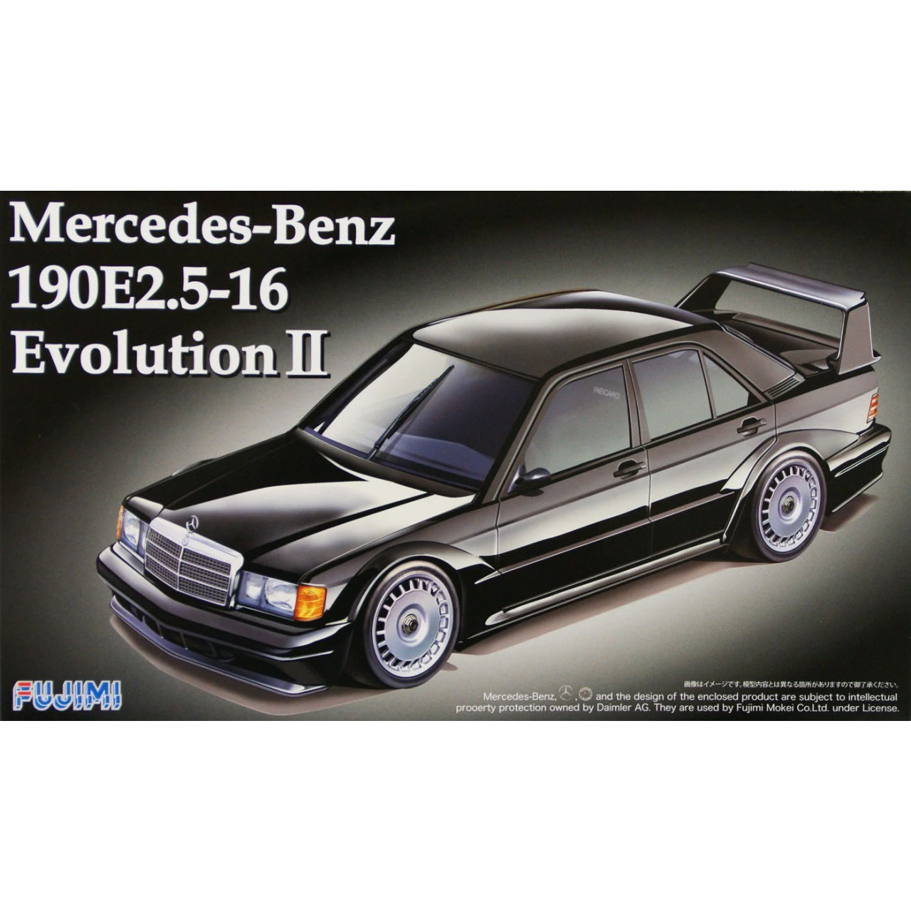 Mercedes-Benz 190E 2.5-16 Evolution II 1/24 Model Car Kit #125718 by Fujimi