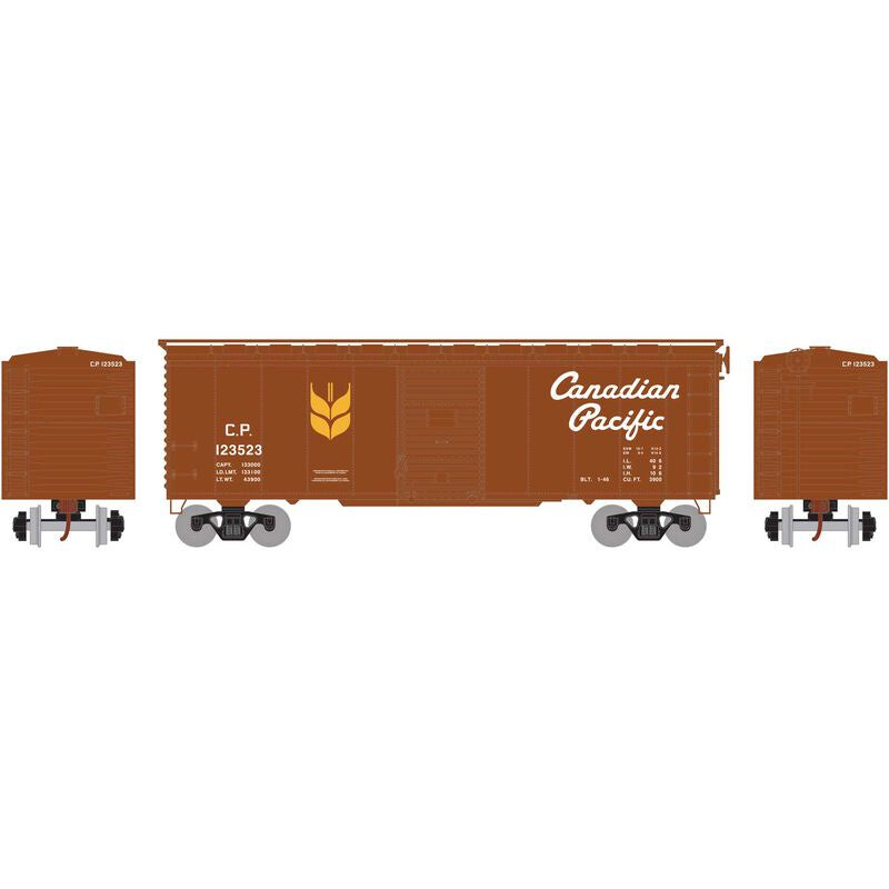 HO RTR 40' YSD Box CPR Script, Grain Service#123523