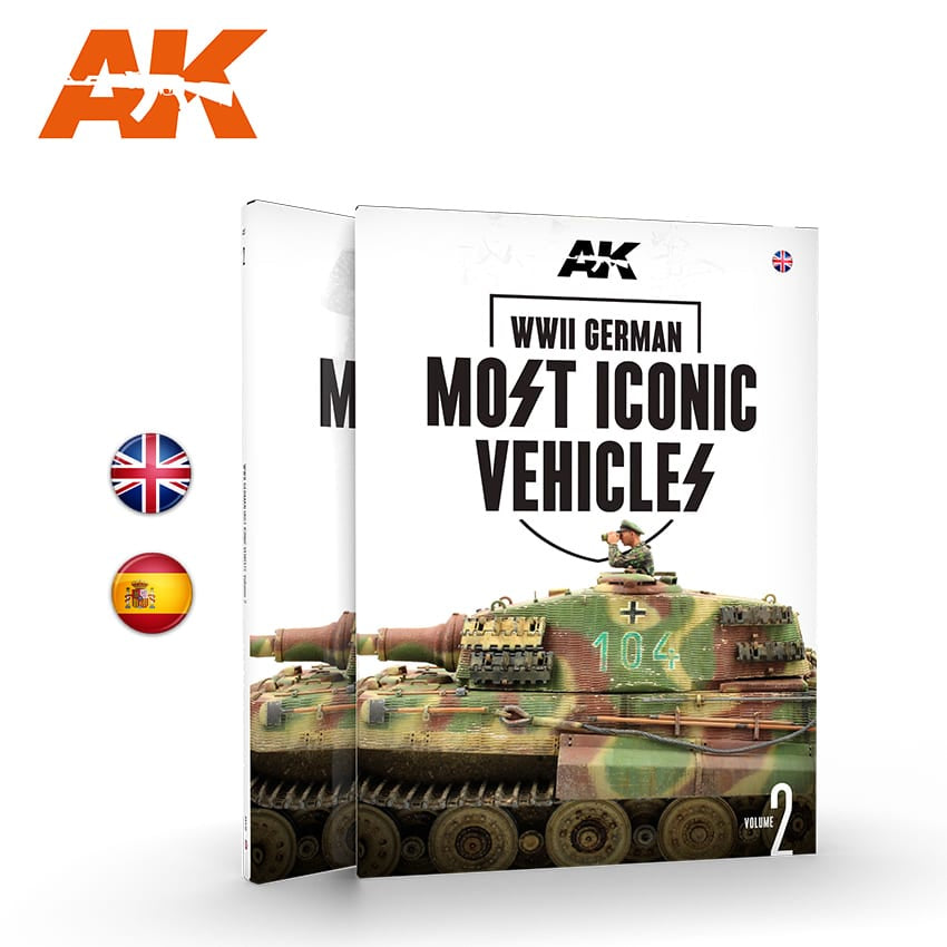 WWII German Most Iconic SS Vehicles Vol.2 by AK Interactive