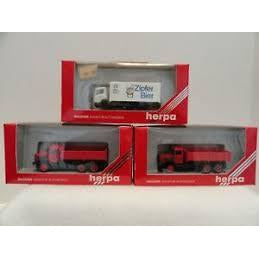 Herpa Wagener Miniature Automobile 1:87 (HO) #858006 IVECO Cab Over Dump Truck
