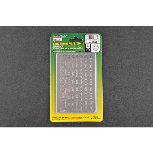 Master Tools Basic Etching Parts - Circle 3 #8073