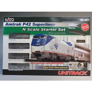 KATO N Scale Amtrak P42 & Superliner