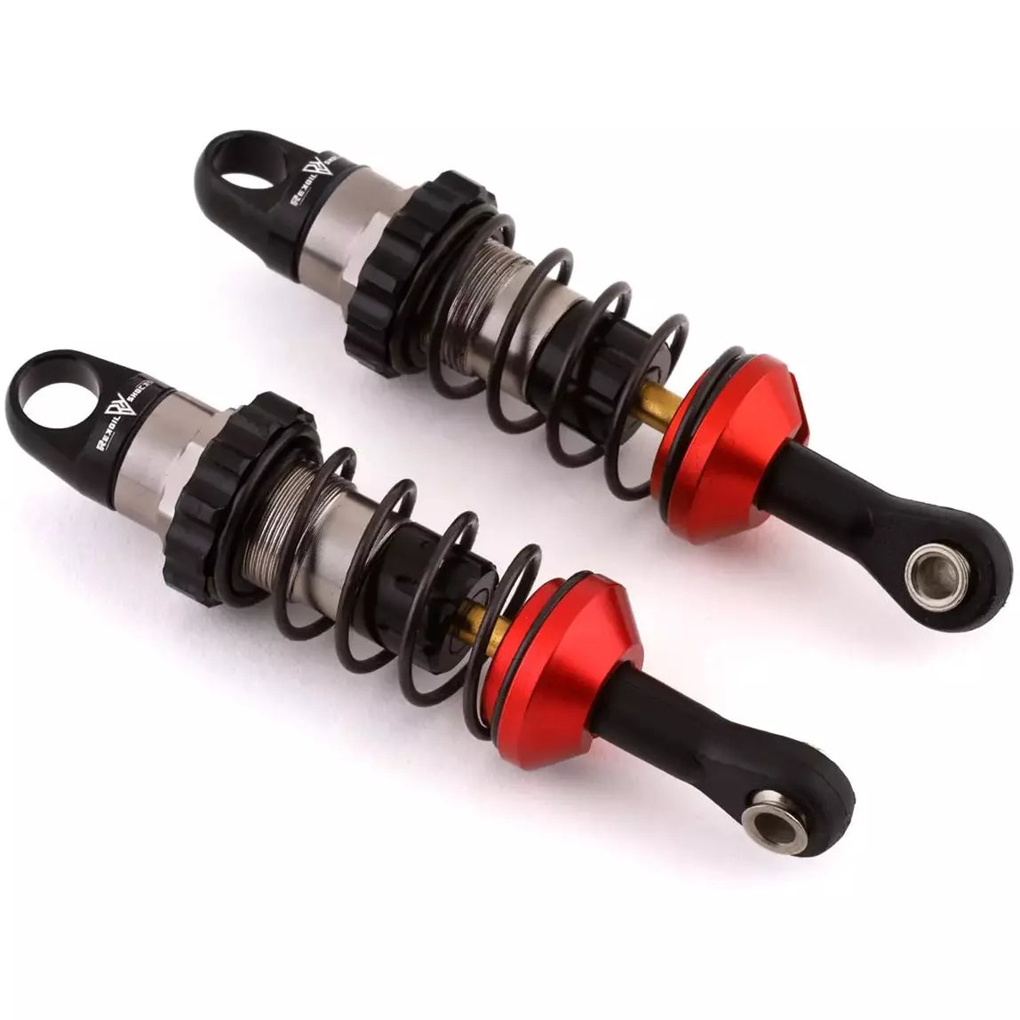 RC REKOIL Scale Crawler Shocks w/Xtender Rod Ends (2): Assorted Sizes