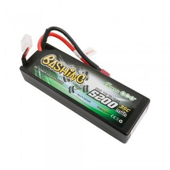 Gens Ace Bashing 5200mAh 2S1P 7.4V 35C Lipo Deans Plug Hard Case