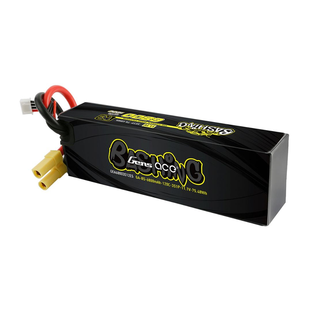 Gens Ace Bashing 6800mAh 3S1P 11.1v 120C LiPo EC5 Plug