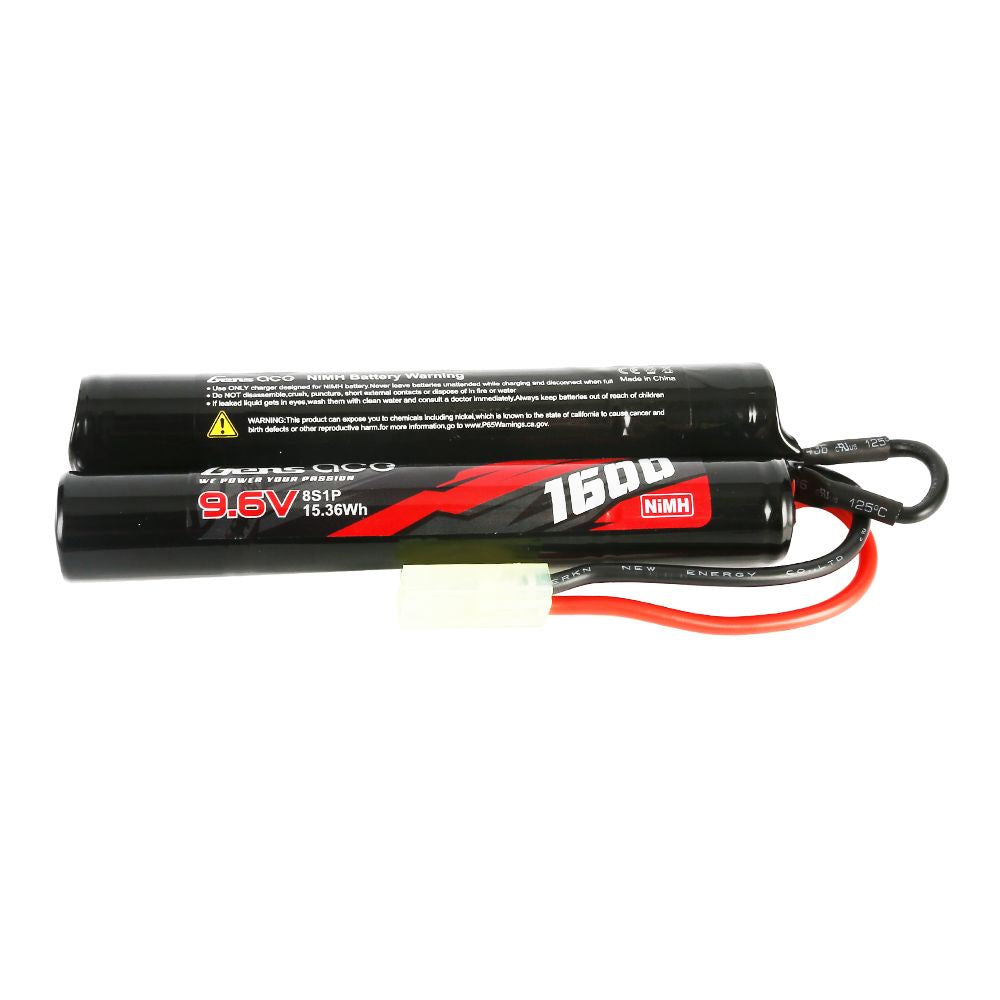 Gens Ace Airsoft Nunchuck NiMH Battery (9.6V/1600mAh)