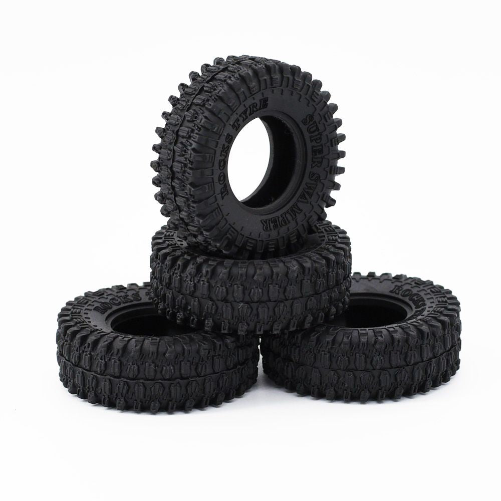 Tires with Foams (4): 1.0" Style B 2.05" OD, 0.75" HDTSCX24-50