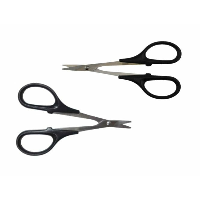 Hobby Details HSS Curved and Straight Scissor for RC Body (2) HDTT11074