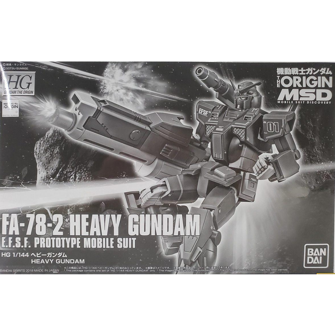 HG 1/144 The Origin FA-78-2 Heavy Gundam #5061816 by Bandai