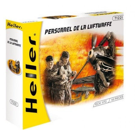 German Military Personnel (48) 1/72 #49655 by Heller