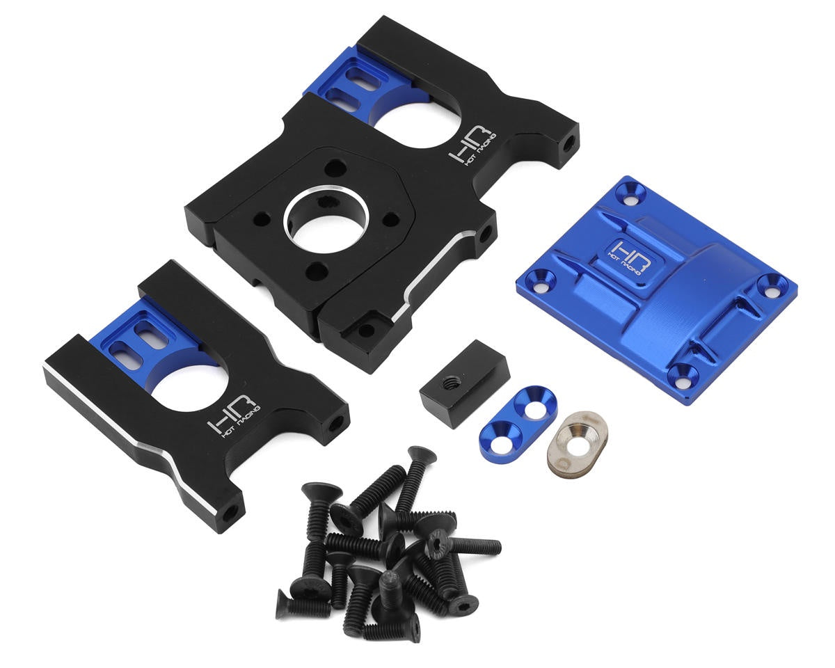 Hot Racing Traxxas Sledge Sliding Rail Lock Motor Mount - HRASLG38M01