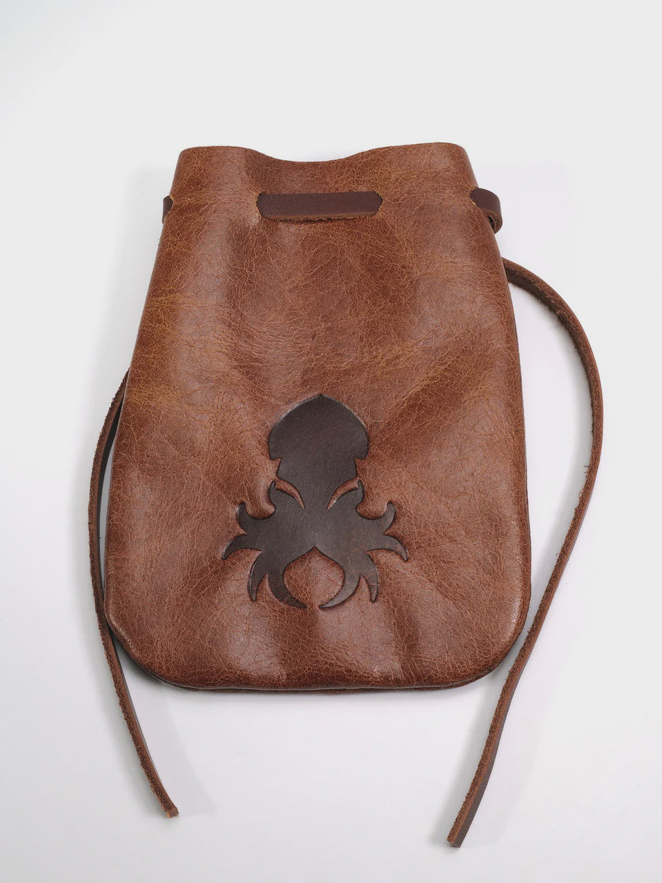 Medium Leather Dice Bag