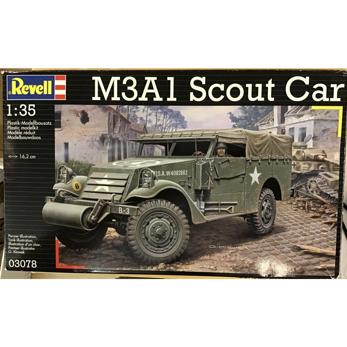 M3A1 Scout Car (PRE-OWNED) 1/35 Revell