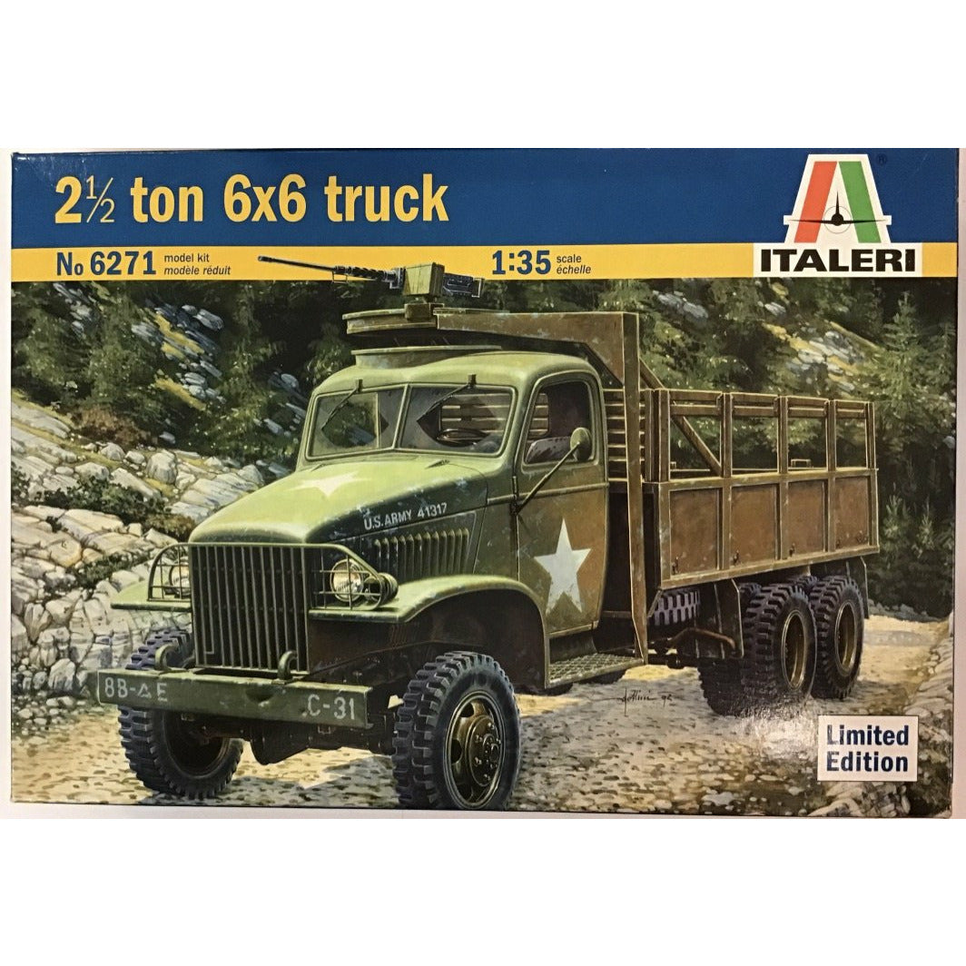1/35 scale 2 1/2 Ton 6X6 Truck (PRE-OWNED) 1/35 by Italeri