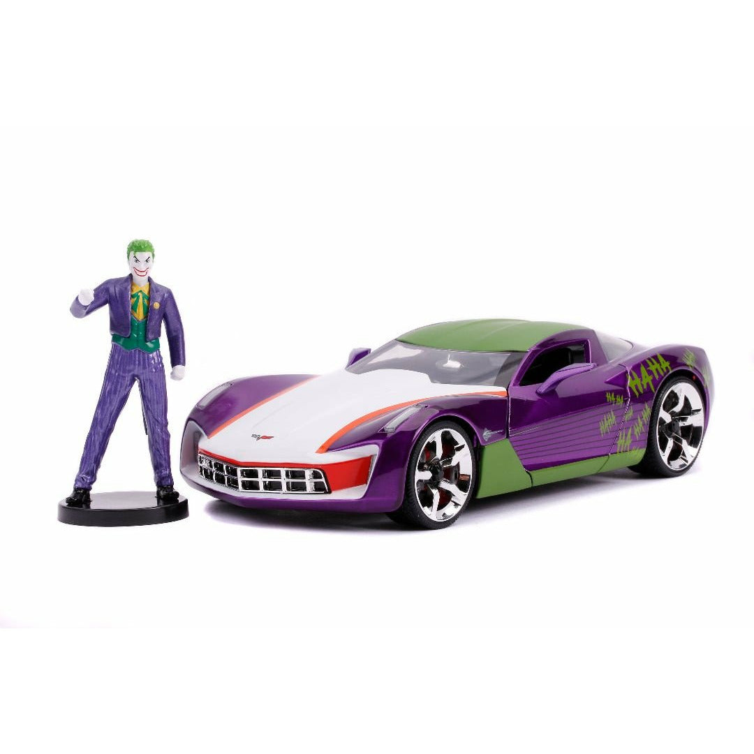 Jada Hollywood Rides 2009 Corvette Stingray Concept Joker 1/24 #31199