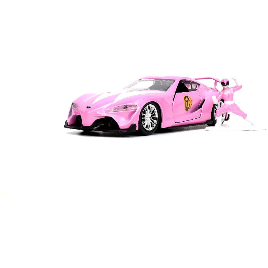 Jada Hollywood Rides Toyota FT-1 Concept with Pink Ranger 1/32 #33079