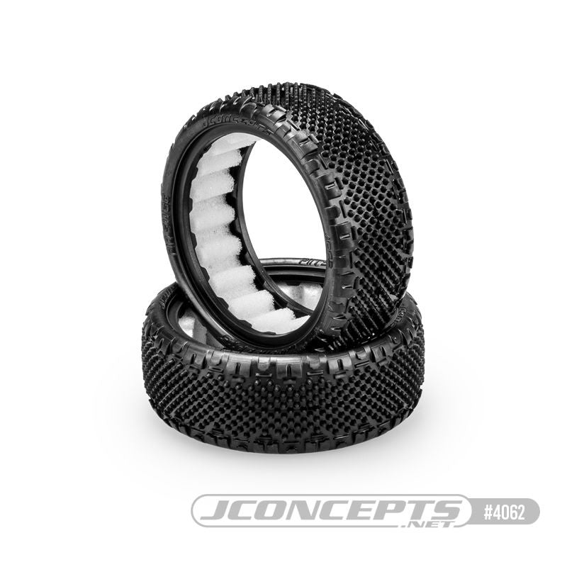 JConcepts Pin Swag Wide Carpet 2.2" 2WD Front Buggy Tires (2) (Pink) - JCO4062-010