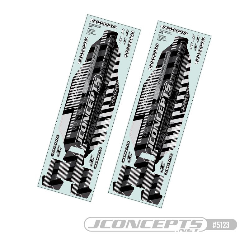 JConcepts Team Associated RC10SC6.4 Precut Chassis Protective Sheets (2) - JCO5123