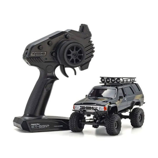 Kyosho MX-01 Mini-Z 1/28 4x4 Readyset w/Toyota 4Runner Body (Black) & 2.4GHz Radio