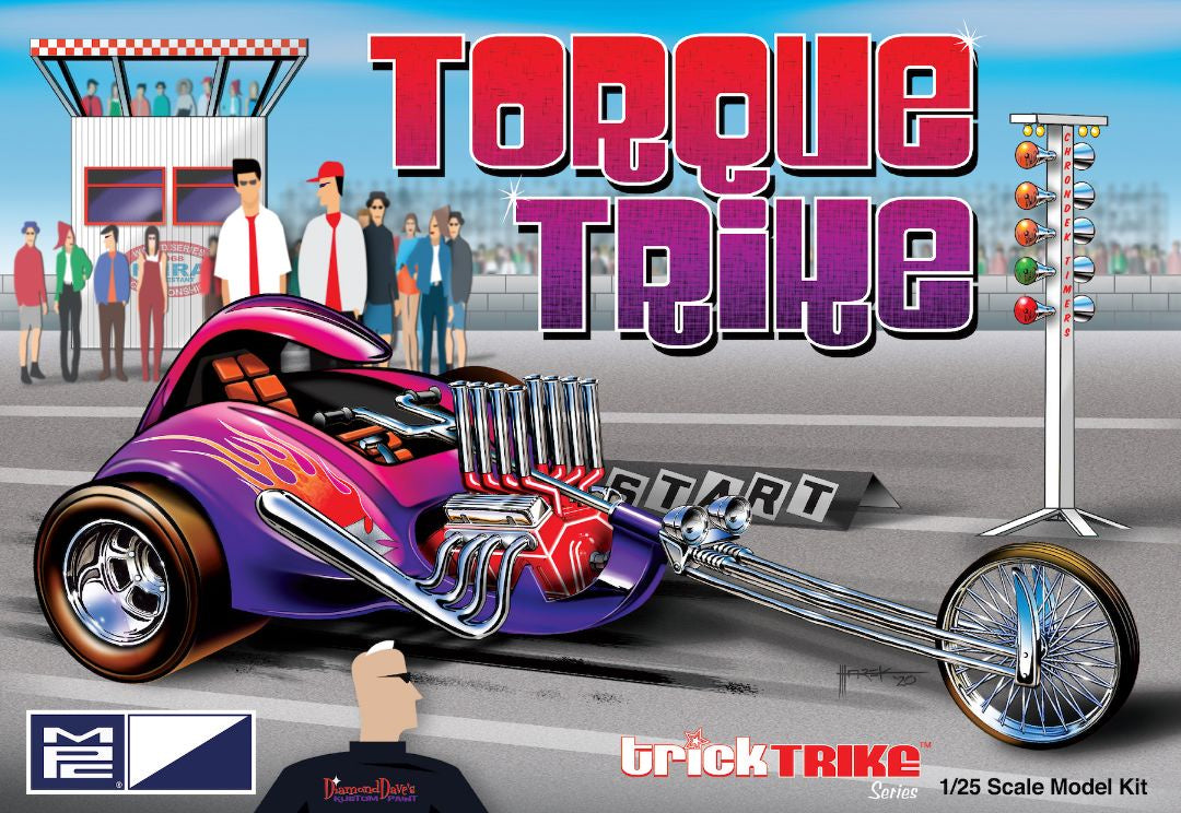 Torque Trike (Trick Trikes Series) 1/25 Model Kit #897 by MPC