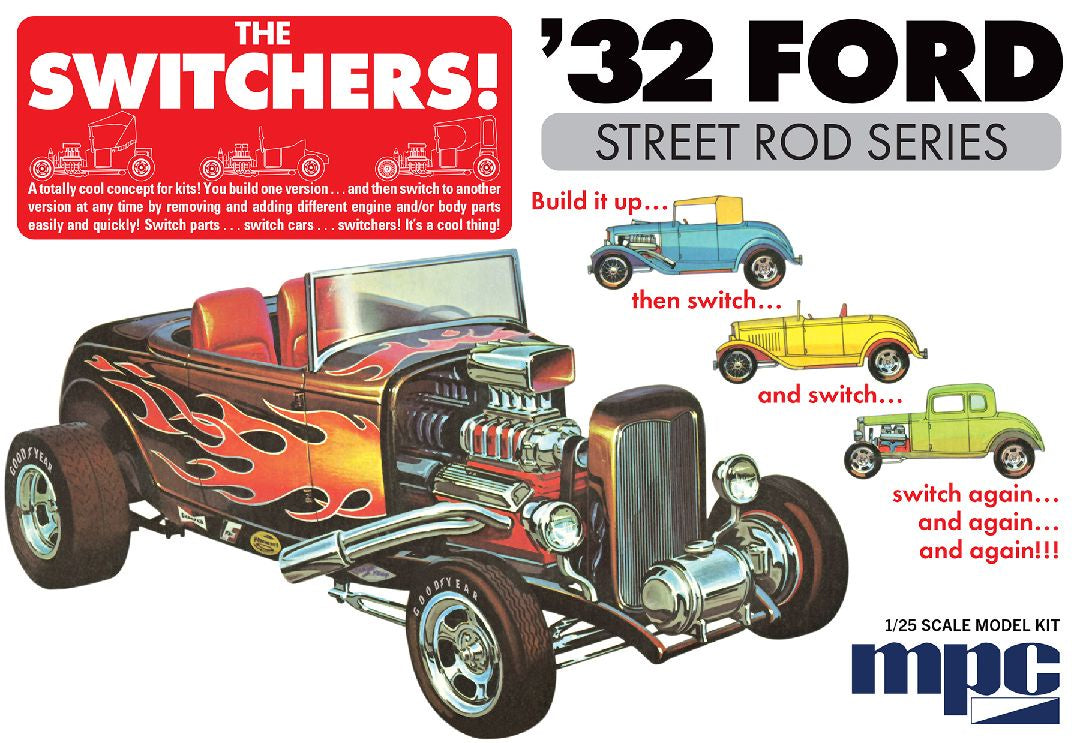 1932 Ford Switchers Roadster/Coupe 1/25 #992 by MPC