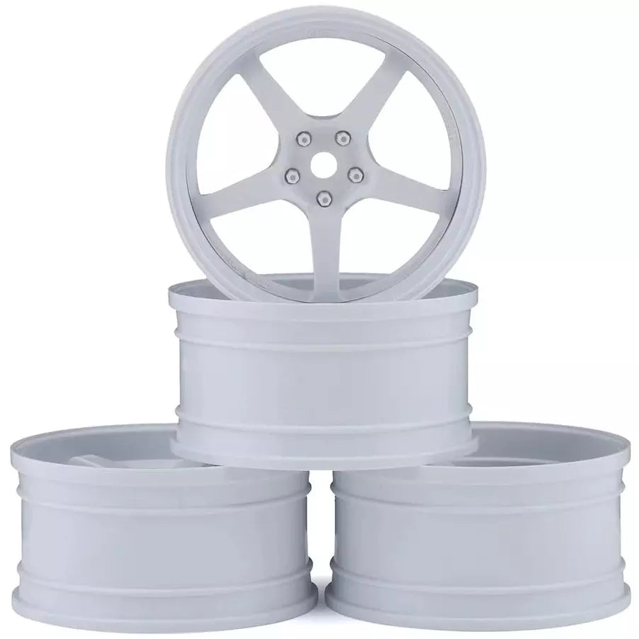 MST GT Wheel Set (4) (Offset Changeable) w/12mm Hex: Assorted